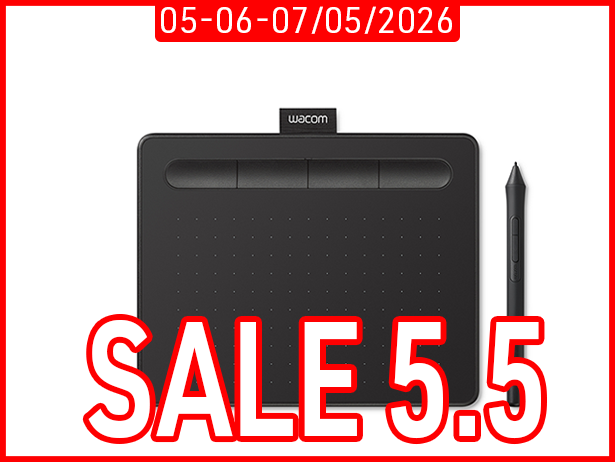 Bảng Vẽ Điện Tử Wacom Intuos S CTL4100 (Black)
