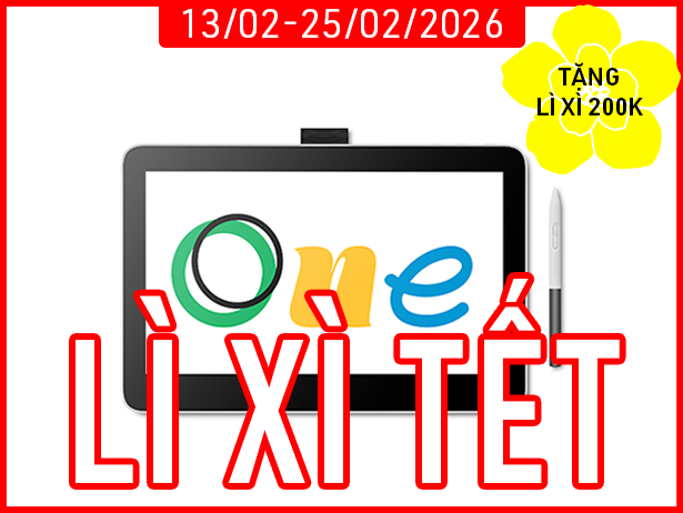 Bảng Vẽ Điện Tử Wacom One 13 Touch DTH134