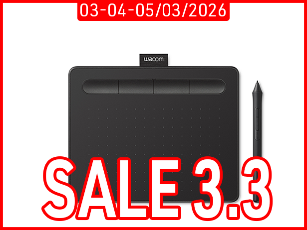 Bảng Vẽ Điện Tử Wacom Intuos S CTL4100 (Black)