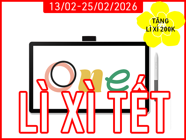 Bảng Vẽ Điện Tử Wacom One 14 DTC141