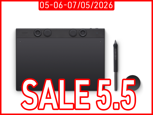 Bảng Vẽ Điện Tử Wacom Intuos Pro M PTK670 (Model 2025)