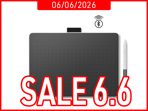 Bảng Vẽ Điện Tử Wacom One M CTC6110WL (Bluetooth, White)