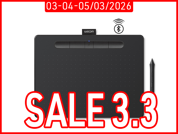 Bảng Vẽ Điện Tử Wacom Intuos M CTL6100WLK (Bluetooth, Black)